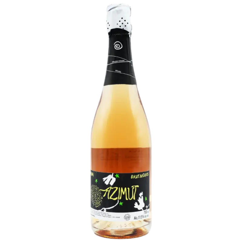 Buy Azimut Cava Brut Nature Rosato 750mL sparkling rosé wine in glass bottle
