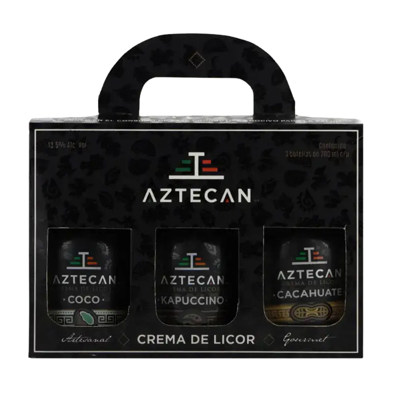 Aztecan 3 Pack Cream Liquor 3X200Ml Bottle Image