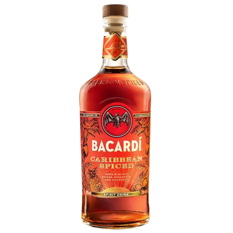 Bacardi Caribbean Spiced 700Ml Bottle Image