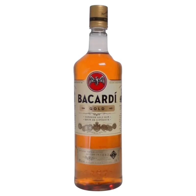 Bacardi Gold Plastic Bottle 1 14L Bottle Image