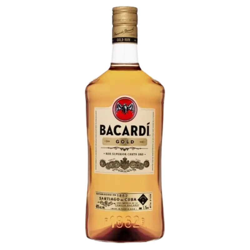 Bacardi Gold Plastic Bottle 1 75L Bottle Image