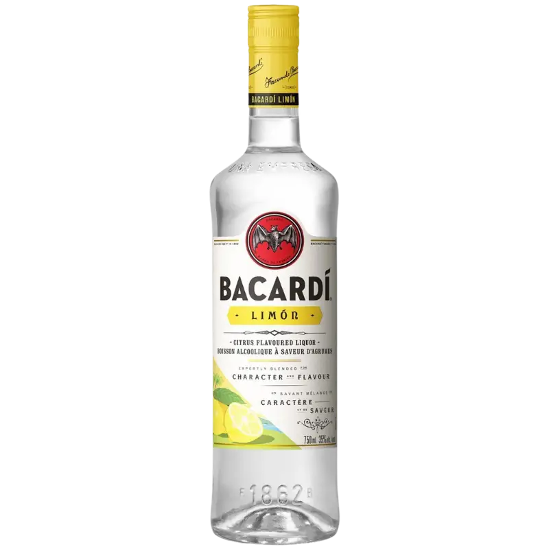 Bacardi Limon 750Ml Bottle Image