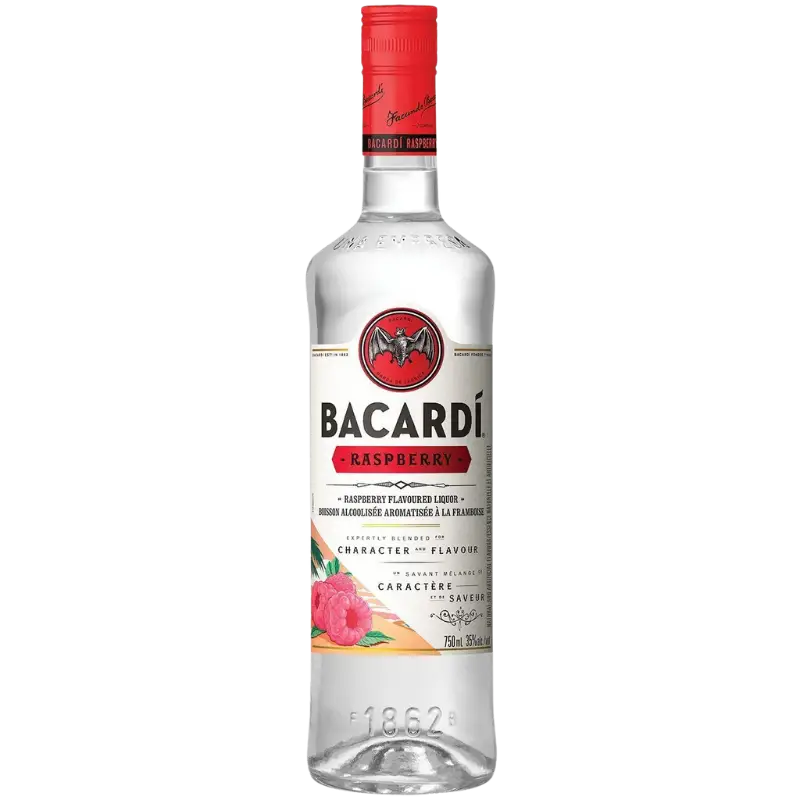 Bacardi Raspberry 750Ml Bottle Image