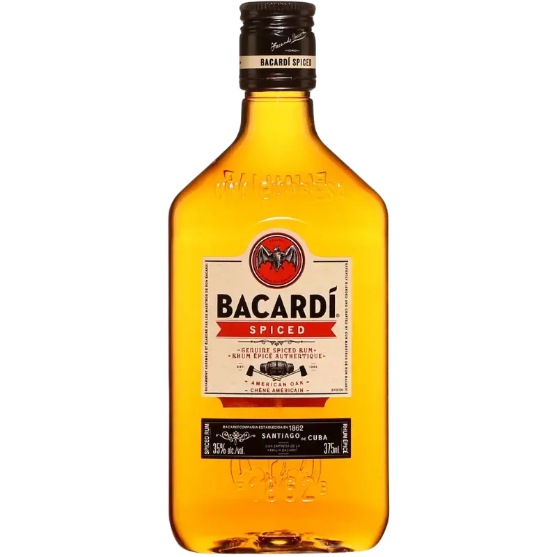 Bacardi Spiced Rum 375Ml Bottle Image