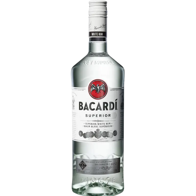 Bacardi Superior 1 14L Bottle Image