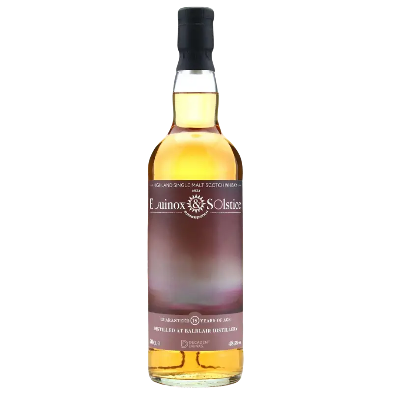 Balblair 15 Year Old Equinox Amp Solstice Single Malt Scotch Whisky 700Ml Bottle Image