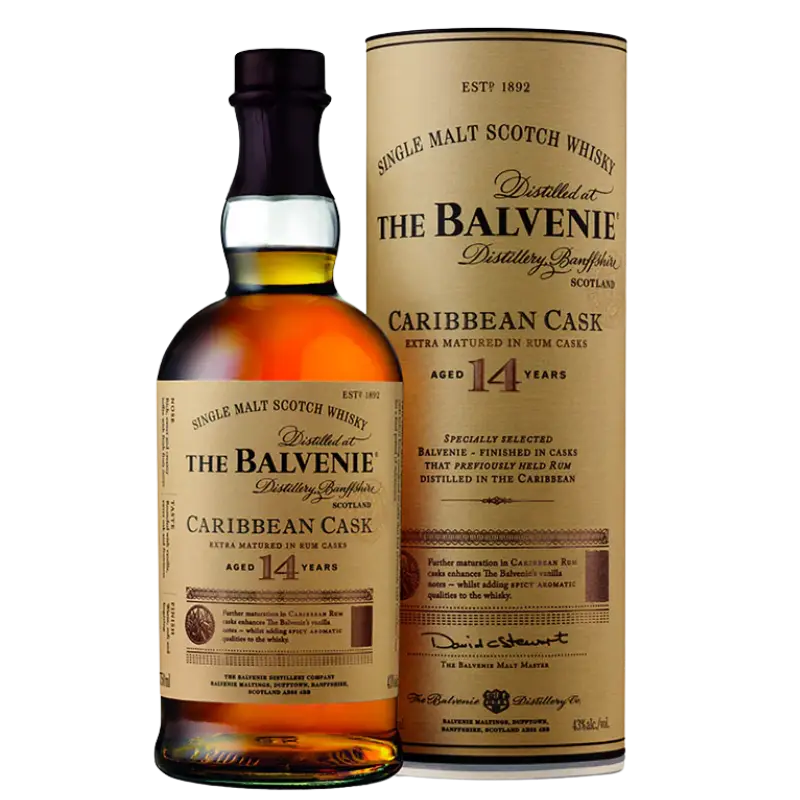 Balvenie 14 Year Old Caribbean Cask 750Ml Bottle Image