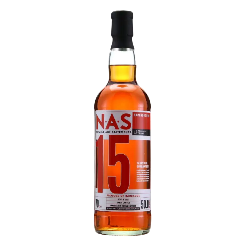 Barbados Rum 15 Year Old Nas 700Ml Bottle Image