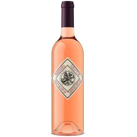 Bottle of Barnard Griffin Sangiovese Rosé wine in a 750mL bottle with a pink hue and label featuring the Barnard Griffin branding.