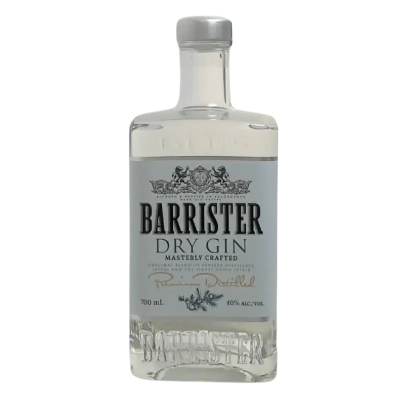 Barrister Dry Gin 700Ml Bottle Image