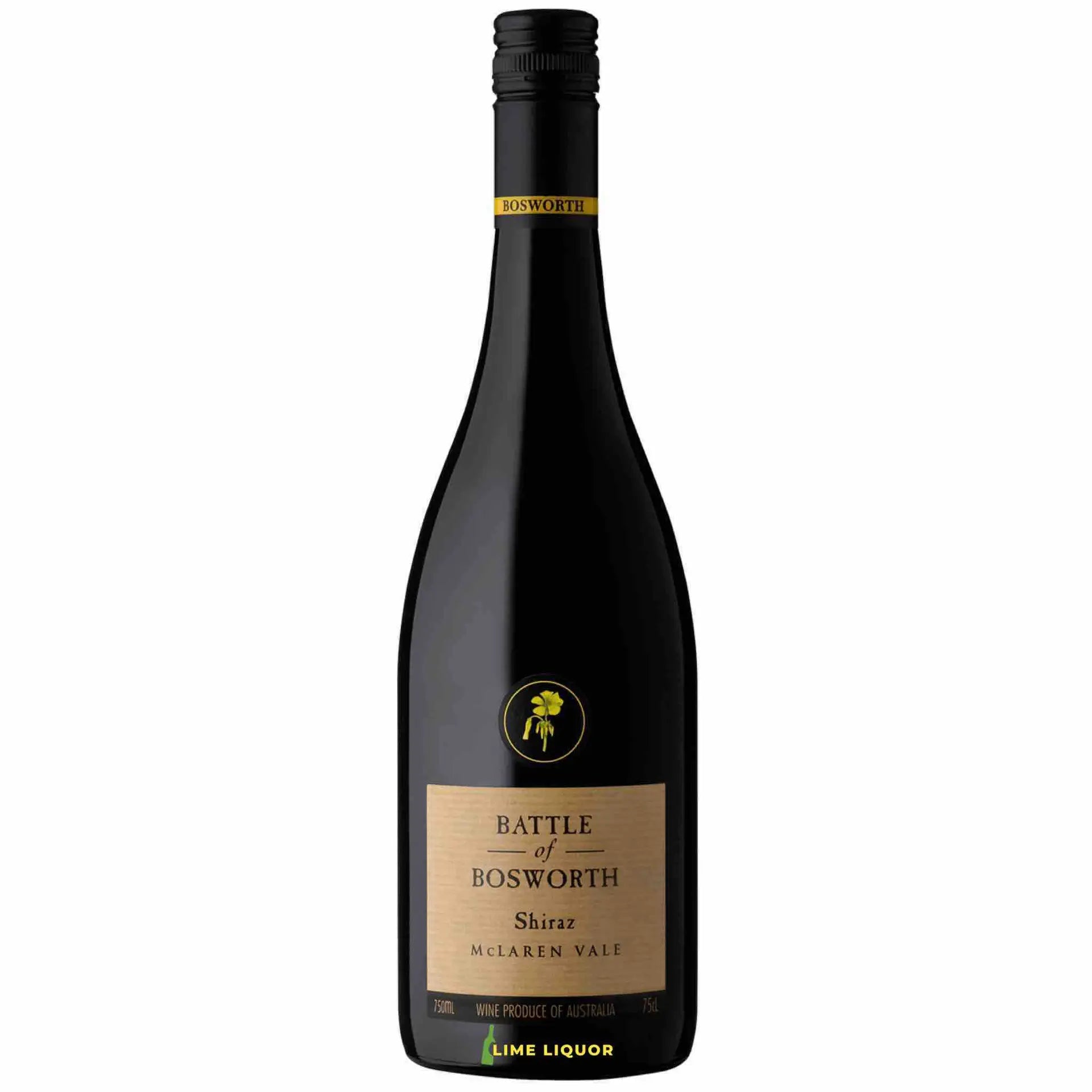 Buy Battle of Bosworth Shiraz 750mL, Australian red wine bottle, McLaren Vale.