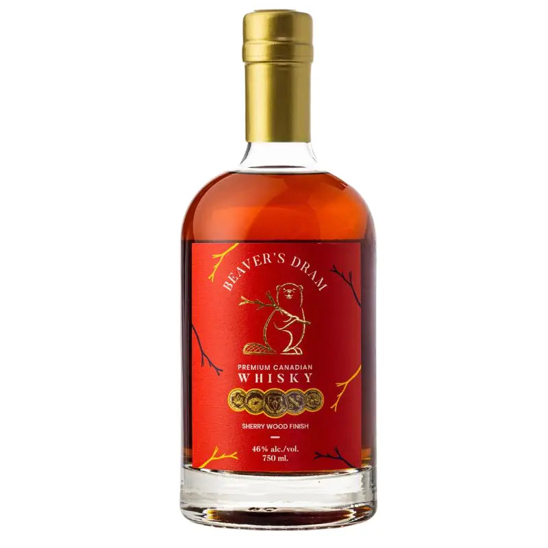 Beaver S Dram Sherry Wood Finished Whisky 750Ml Bottle Image