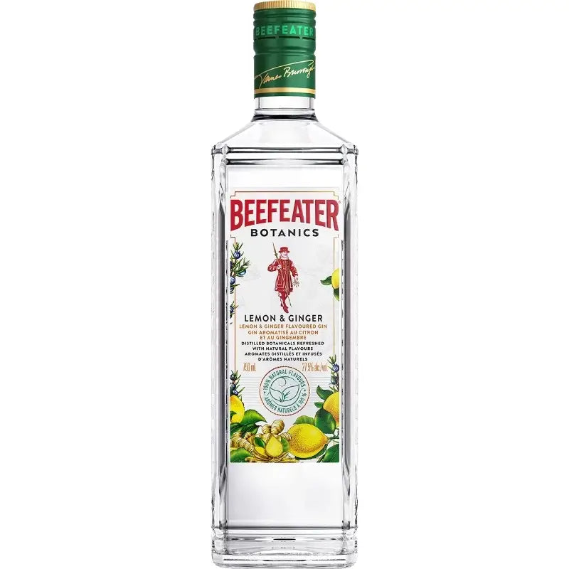 Beefeater Botanics Lemon And Ginger 750Ml Bottle Image