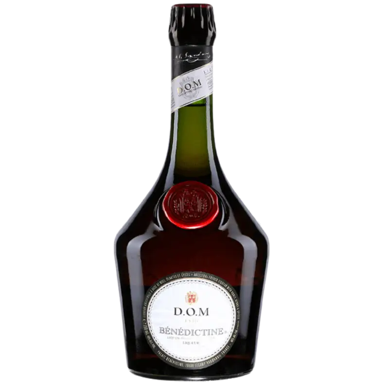 Buy Benedictine D.O.M. 750mL liqueur, green bottle with red wax seal, online