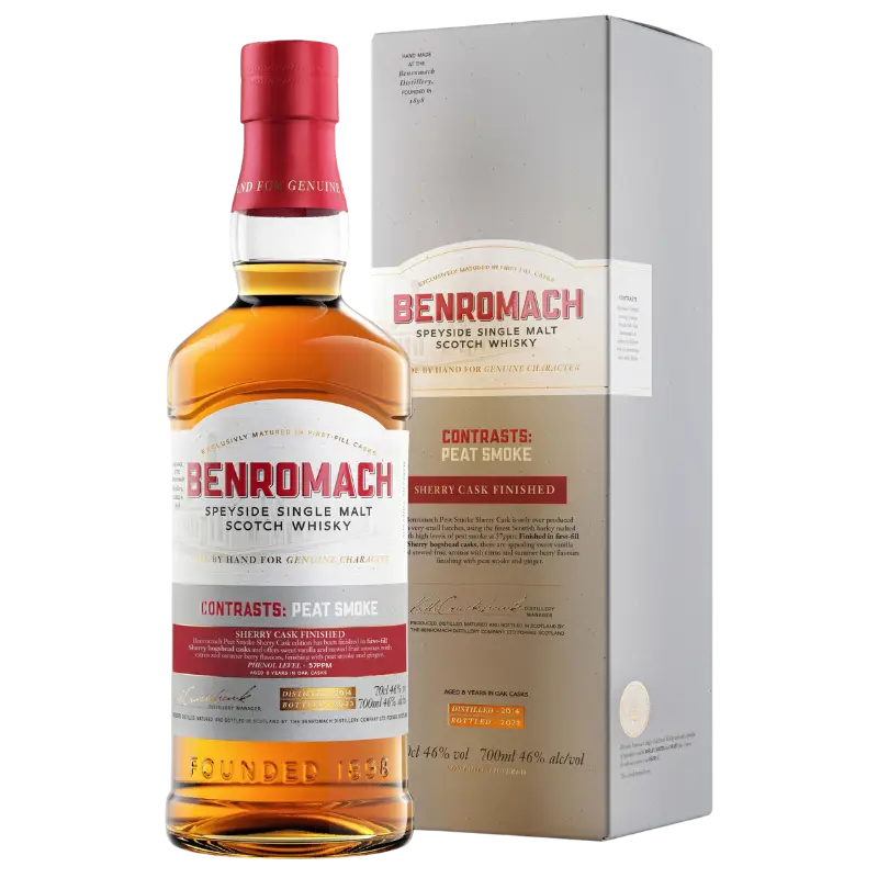Benromach Peat Smoke 700Ml Bottle Image