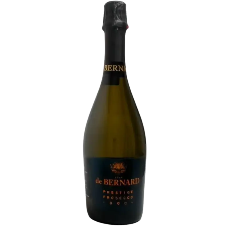 Buy Bernard Prosecco DOC Extra Dry 750mL, sparkling wine bottle with black label