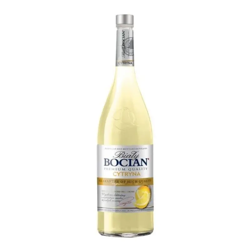 Bialy Bocian Cytryna Na Miodzie Lemon Vodka 1L Bottle Image
