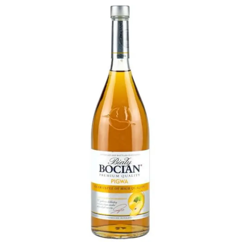 Bialy Bocian Quince Vodka 1L Bottle Image