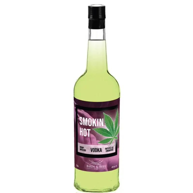 Birds Amp Bees Smokinhempinfused Vodka 750Ml Bottle Image