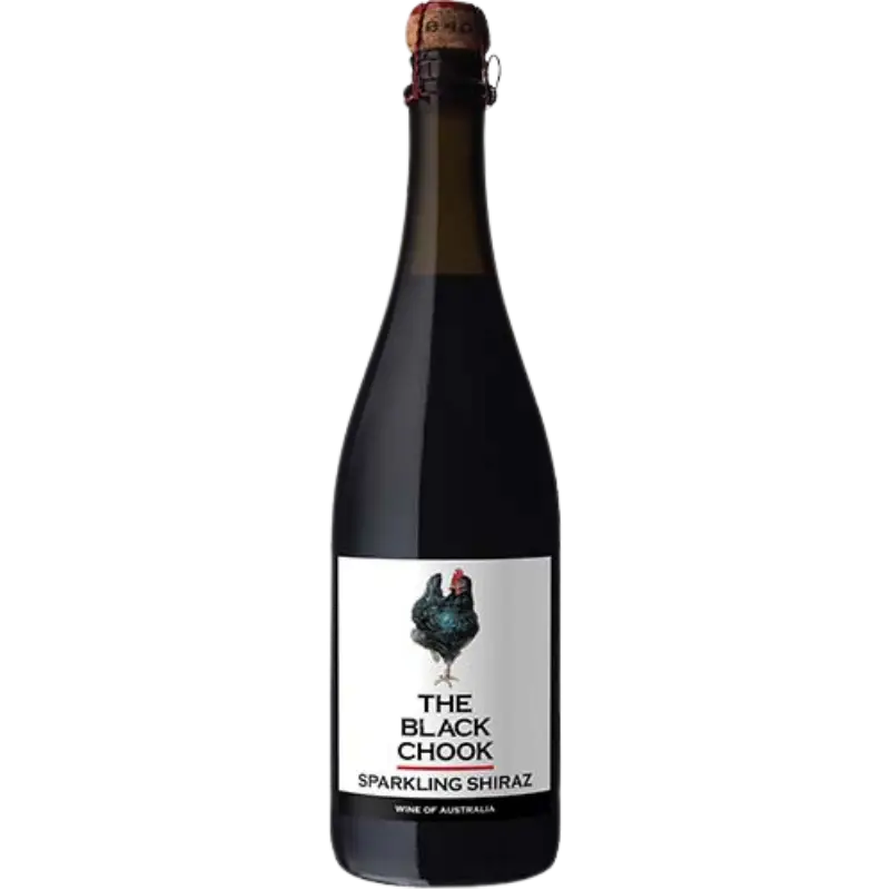 Buy The Black Chook Sparkling Shiraz 750mL, Australian red wine in a dark bottle