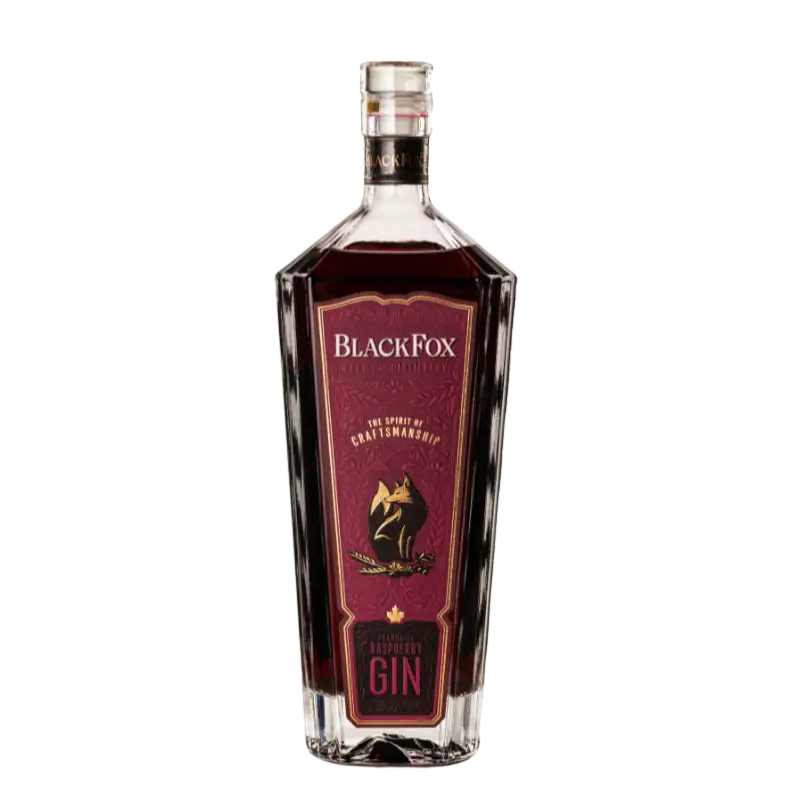 Black Fox Raspberry Gin 700Ml Bottle Image