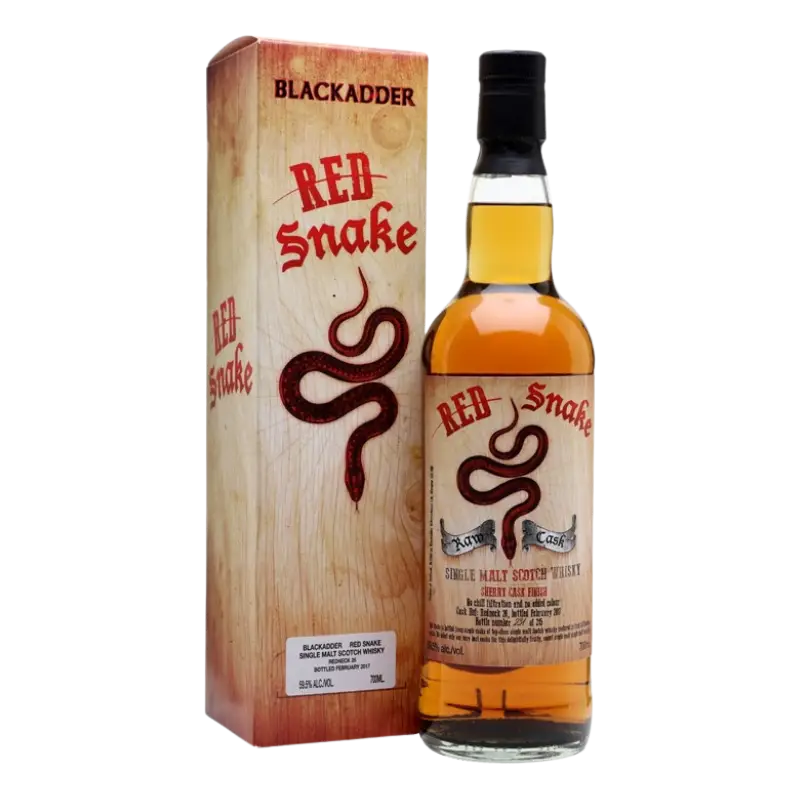 Blackadder Red Snake Raw Cask Redneck 25 700Ml Bottle Image