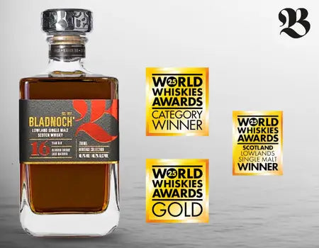 Bladnoch 16 Year Old Lowland Single Malt Scotch 700Ml Bottle Image