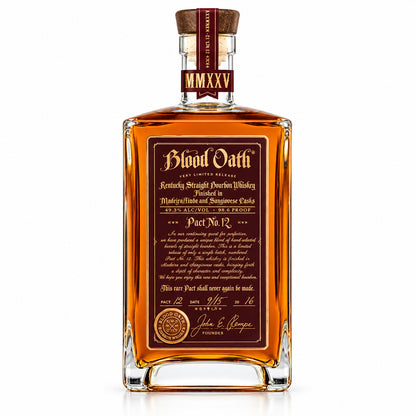 Blood Oath Pact No. 12  Bourbon 750mL
