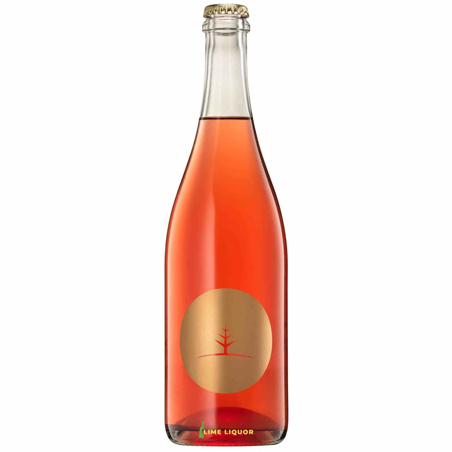 buy Bondar Petillant Naturel 750mL, sparkling rosé wine bottle with gold label