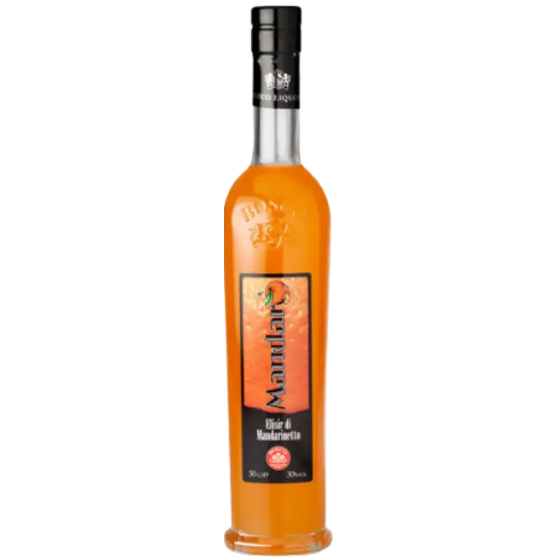 buy Bosco Mandarò 500mL, orange mandarin liqueur in tall glass bottle