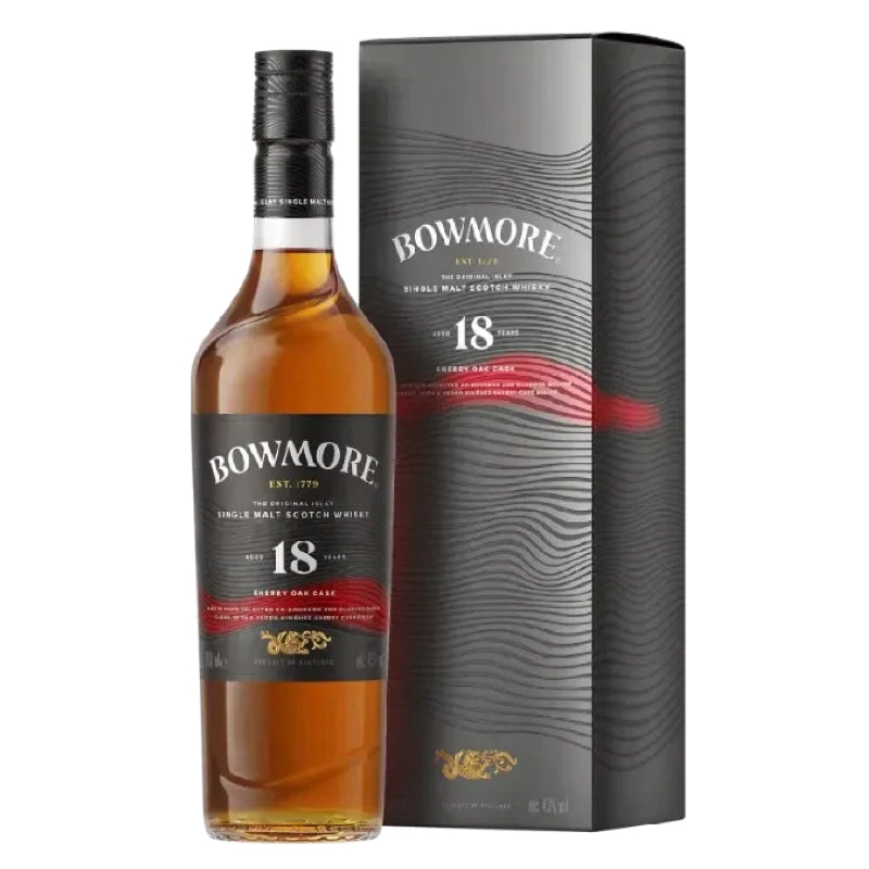 Bowmore 18 Year Old Single Malt Scotch Whisky Sherry Oak Finish