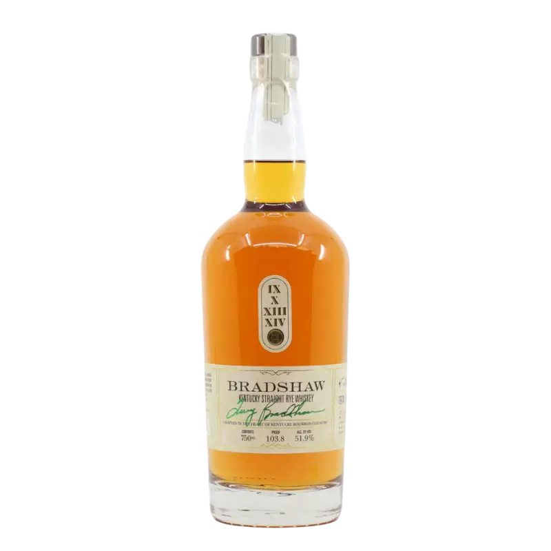 Bradshaw Kentucky Straight Rye Whisky 750Ml Bottle Image