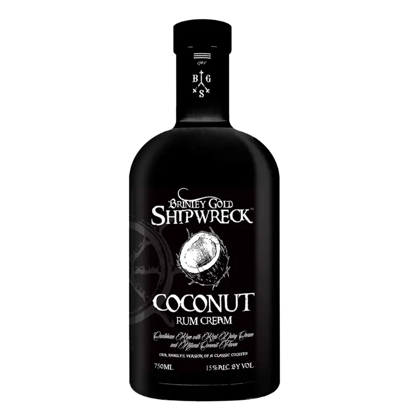 Brinley Gold Shipwreck Coconut Rum Cream 750Ml Bottle Image