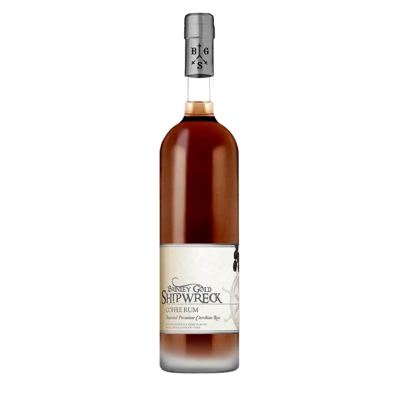 Brinley Gold Shipwreck Coffee Rum 750Ml Bottle Image