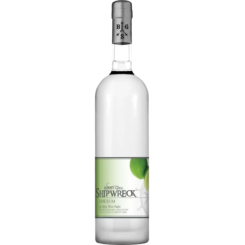 Brinley Gold Shipwreck Lime Rum 750Ml Bottle Image