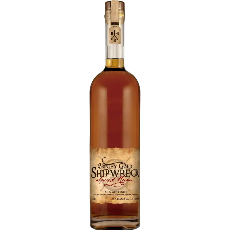 Brinley Gold Shipwreck Spiced Rum 750Ml Bottle Image