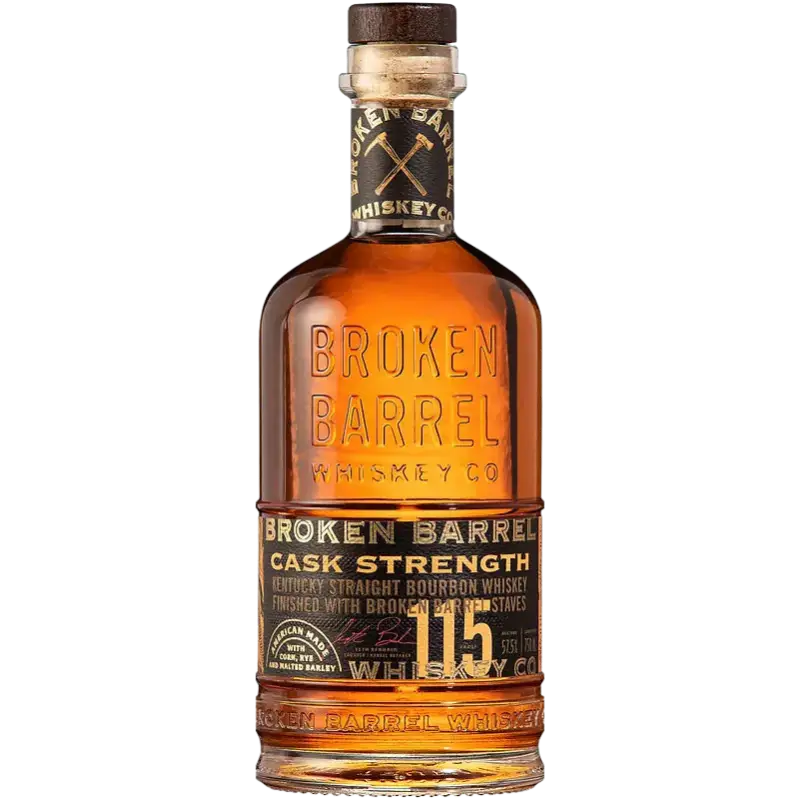 Broken Barrel Kentucky Bourbon Cask Strength 750Ml Bottle Image