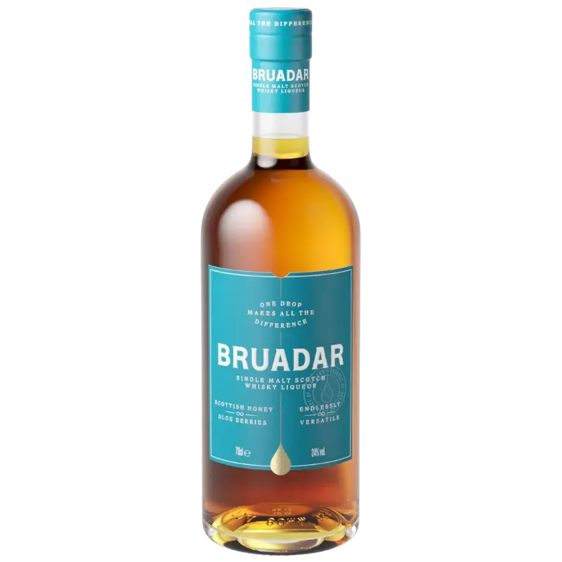 Buy Bruadar Single Malt Scotch Whisky Liqueur 700mL, bottle with blue label