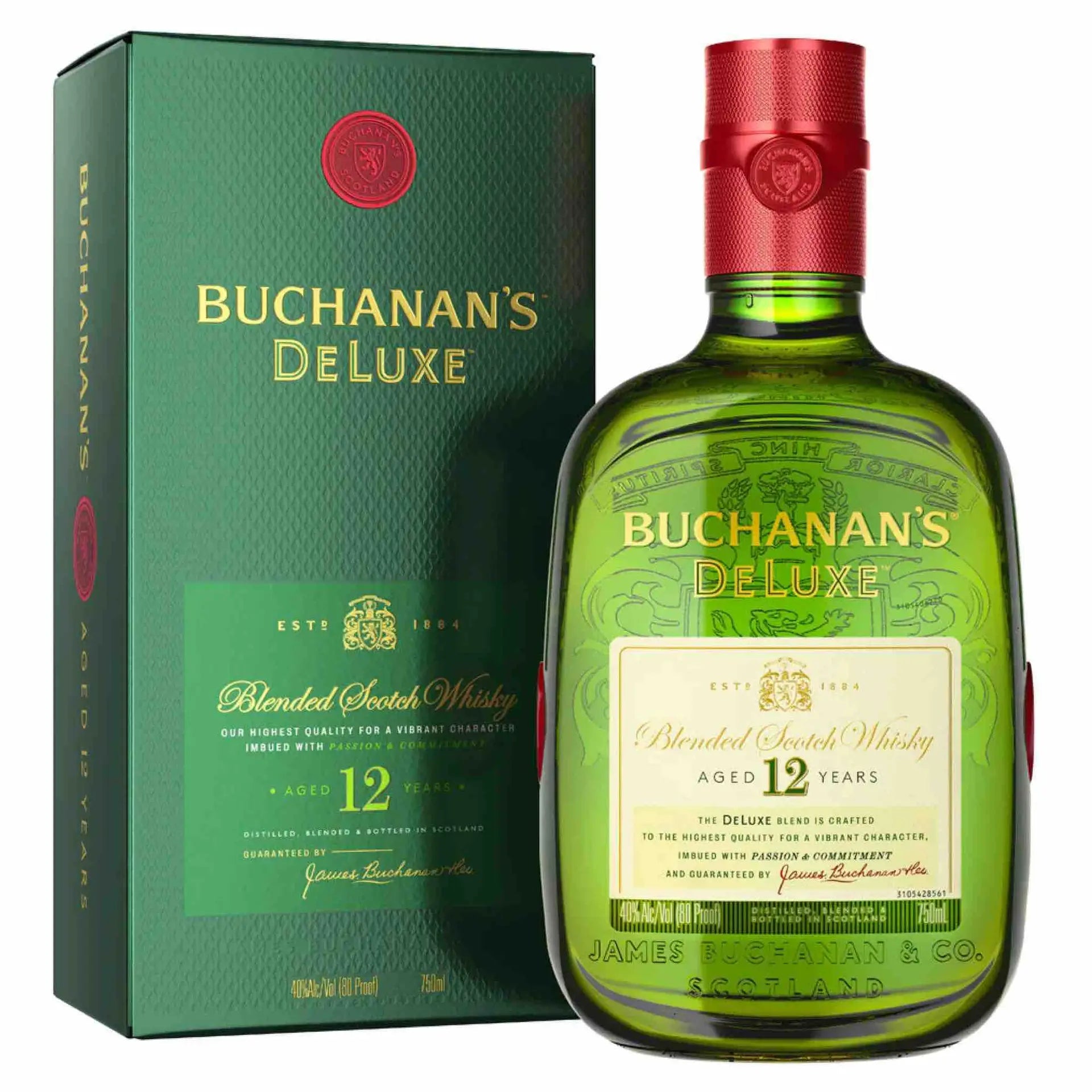 Buchanan S Deluxe 12 Years Old 750Ml Bottle Image