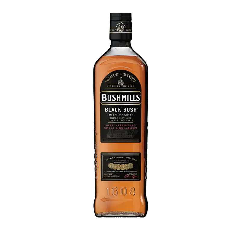 Bushmills Black Bush Irish Whiskey 750Ml Bottle Image