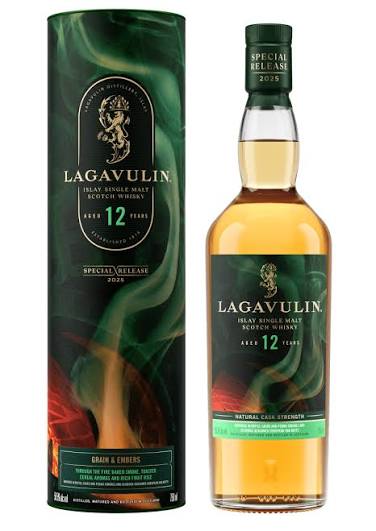 Buy Lagavulin 12-year-old whisky bottle 