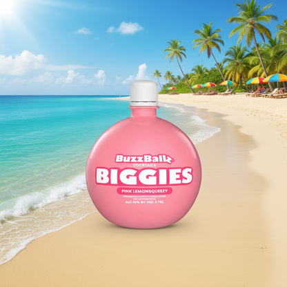 Buzzballz Biggies - Pink Lemon Squeezy 1.75L