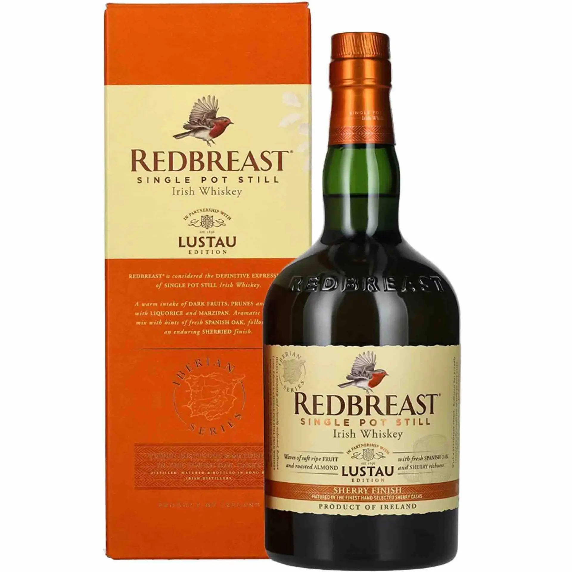 Buy Redbreast Lustau Edition Irish Whiskey, single pot still, with box, sherry finish