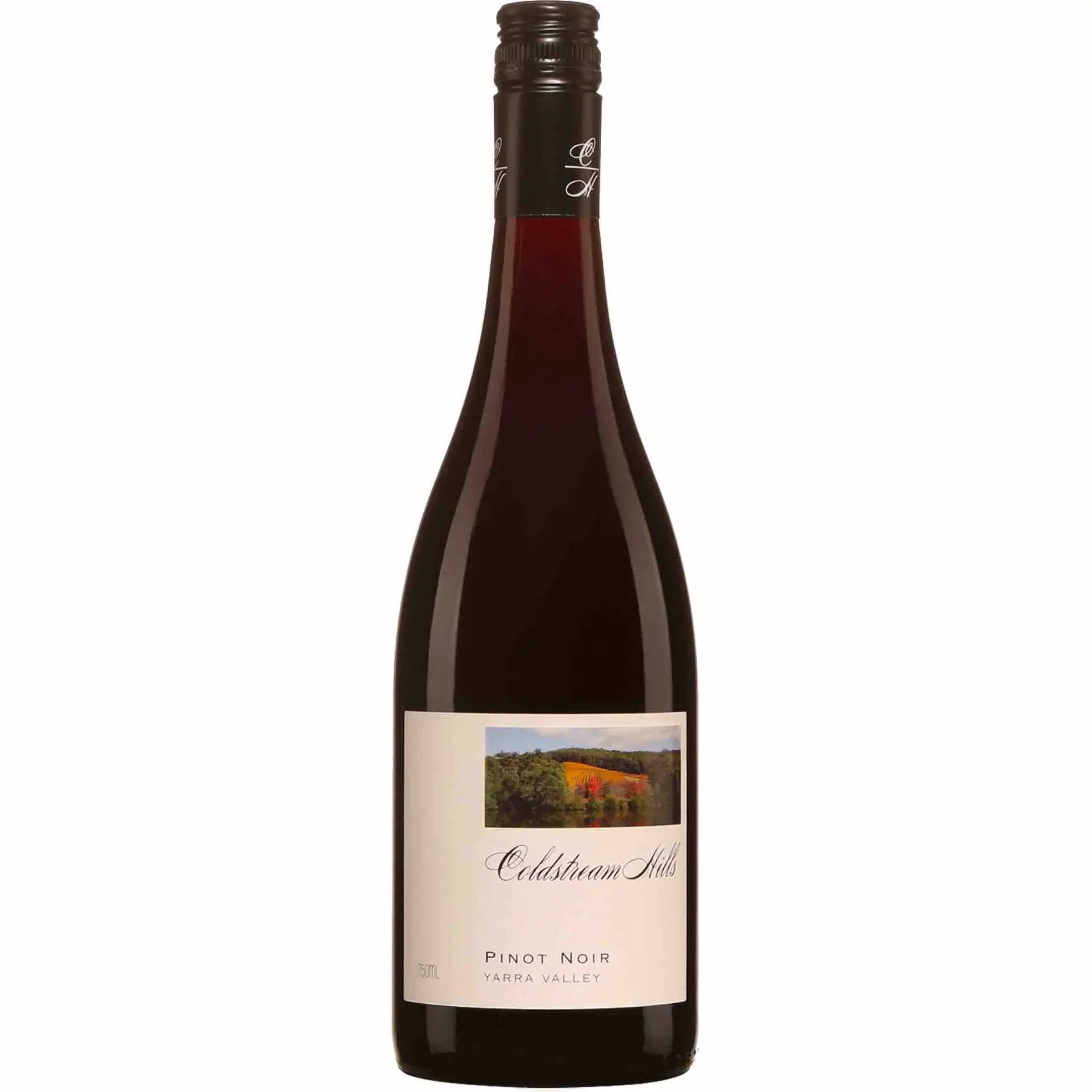 Buy Coldstream Hills Pinot Noir Yarra Valley red wine 750ml bottle with landscape label