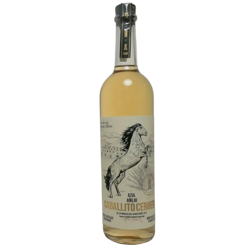 Caballito Cerrero Azul Anejo 750Ml Bottle Image