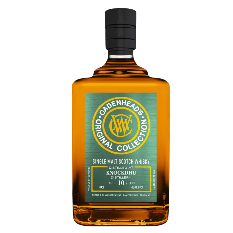 Cadenhead Knockdhu 10 Year Old Single Malt Scotch Whisky 700Ml Bottle Image