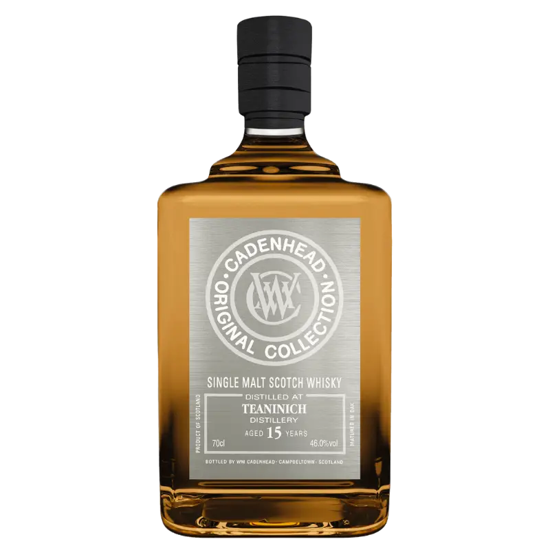 Cadenhead Teaninich 15 Year Old Single Malt Scotch Whisky 2008 Vintage 700Ml Bottle Image