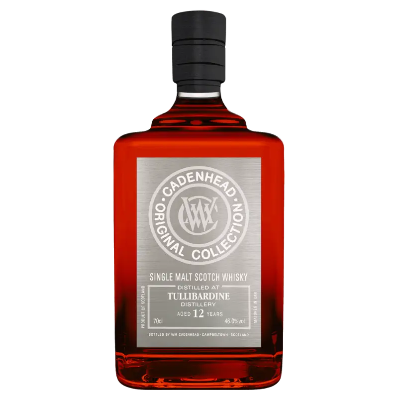 Cadenhead Tullibardine 12 Year Old Single Malt Scotch Whisky 2010 Vintage 700Ml Bottle Image