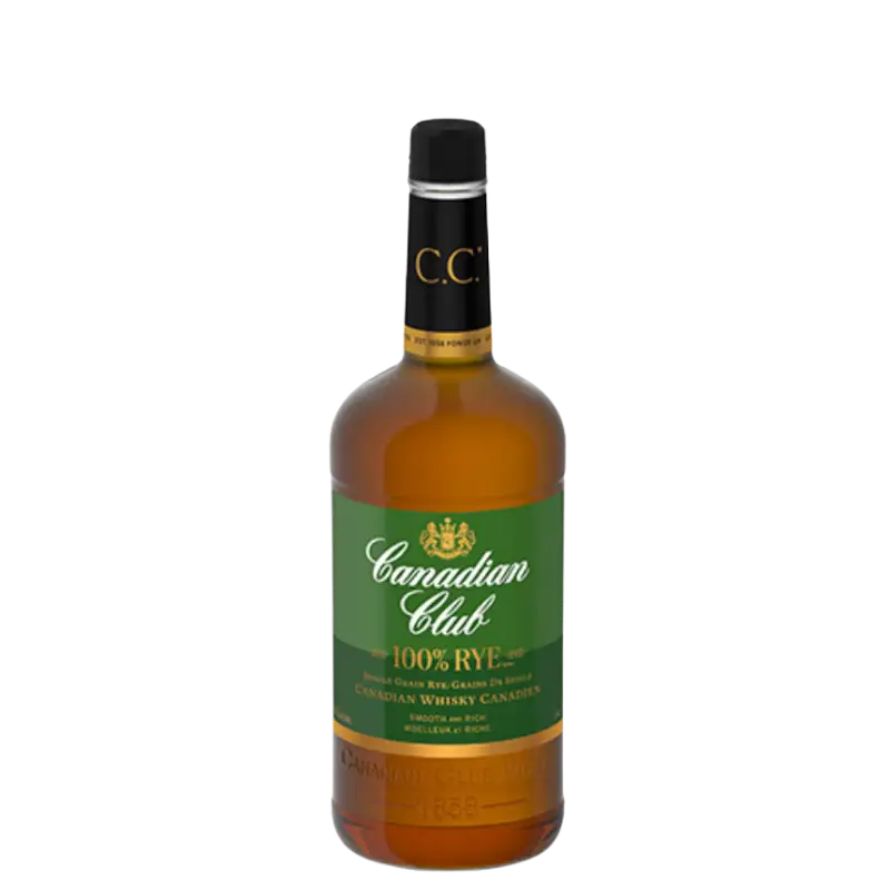 Canadian Club 100 Rye 1 14L Bottle Image