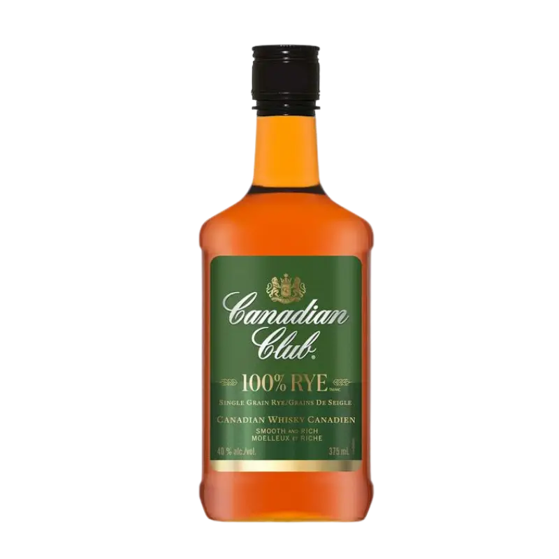 Canadian Club 100 Rye 375Ml Bottle Image